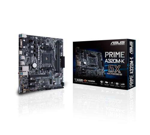 Материнская плата Asus PRIME A320M-K (90MB0TV0-M0EAY0)