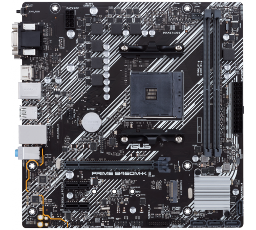 Материнская плата Asus PRIME B450M-K II (90MB1600-M0EAY0)