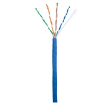 Кабель NETLAN EC-UU004-5E-PVC-BL