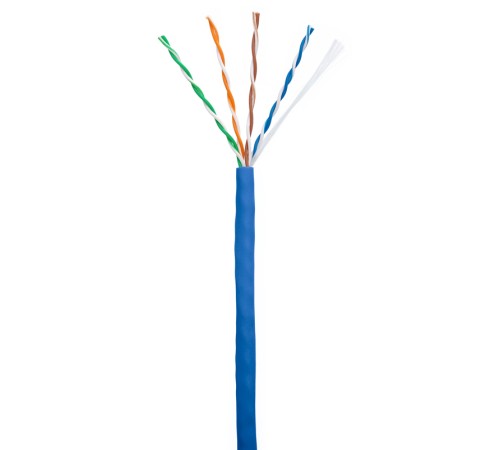 Кабель NETLAN EC-UU004-5E-PVC-BL