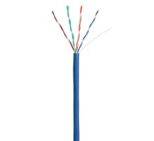 Кабель NETLAN CCA-UU004-5E-PVC-BL