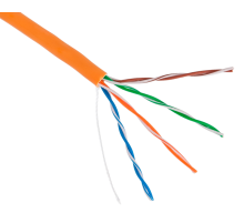 Кабель NETLAN EC-UU004-5E-LSZH-OR