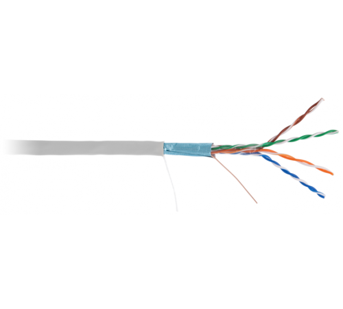 Кабель NETLAN EC-UF004-5E-PVC-GY