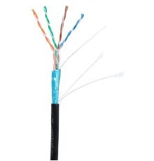 Кабель NETLAN EC-UF004-5E-PE-BK