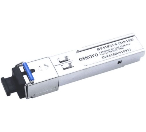 Трансивер Osnovo SFP-S1SC12-G-1310-1550