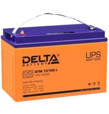 Аккумулятор Delta 12V 100Ah (DTM 12100 L)