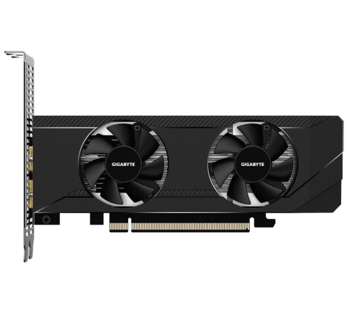 Видеокарта Gigabyte Radeon RX 6400 D6 LOW PROFILE (GV-R64D6-4GL)