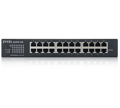 Коммутатор Zyxel Smart L2 NebulaFlex (GS1915-24E)