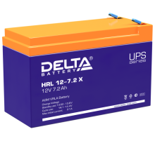 Аккумулятор Delta HRL 12-7.2 X