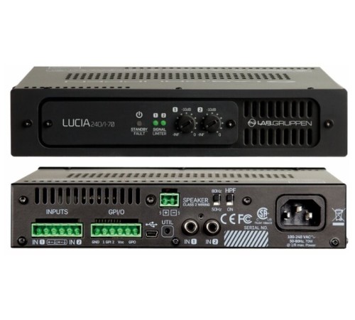 Усилитель Lab.gruppen Lucia 120/1-70
