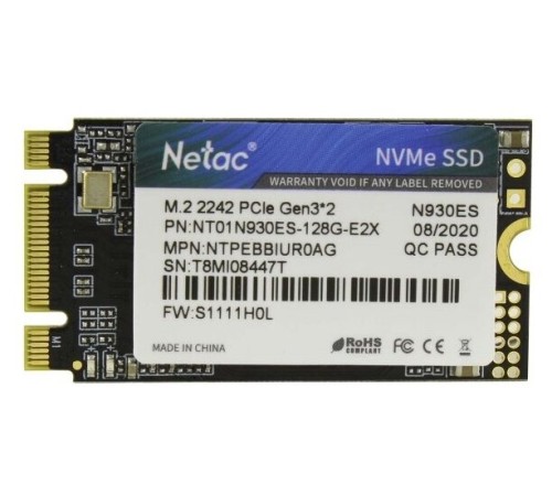 Жёсткий диск Netac NT01N930ES-128G-E2X
