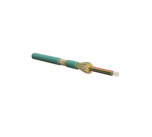 Волоконно-оптический кабель Hyperline FO-DT-IN-503-24-LSZH-AQ