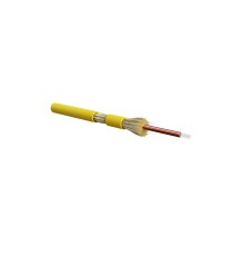 Волоконно-оптический кабель Hyperline FO-DT-IN-9S-12-LSZH-YL
