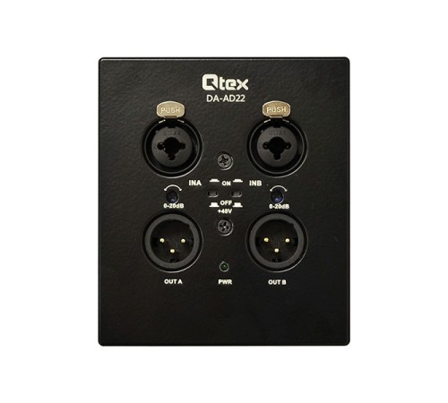 Панель управления Qtex QAI DA AD22