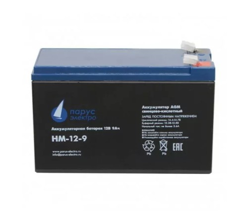 Аккумулятор Парус Электро HM-12-9