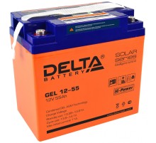 Аккумулятор Delta 12V 55Ah (GEL 12-55)