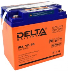 Аккумулятор Delta 12V 55Ah (GEL 12-55)