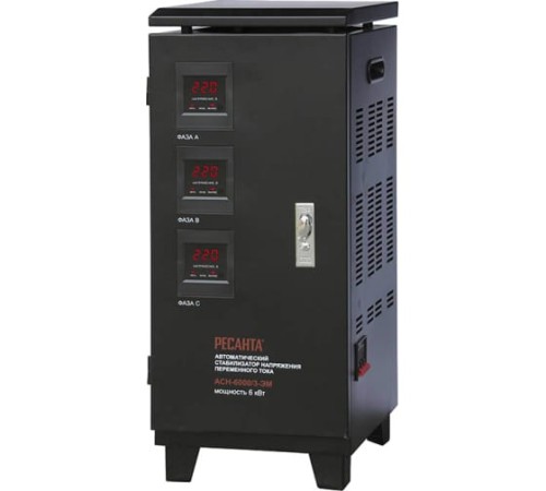 Стабилизатор напряжения Ресанта аСН-60 000/3 (63/4/10)