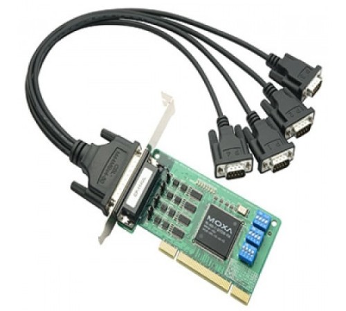 Плата MOXA CP-114EL-DB9M