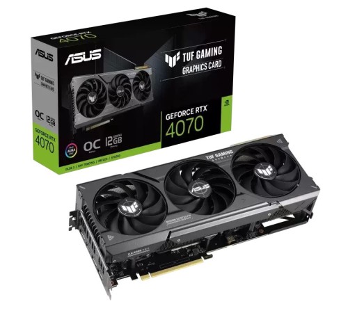 Видеокарта Asus TUF-RTX4070-O12G-GAMING (90YV0IZ0-M0NA00)