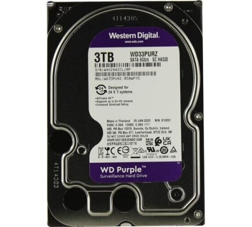 Жёсткий диск Western Digital WD33PURZ
