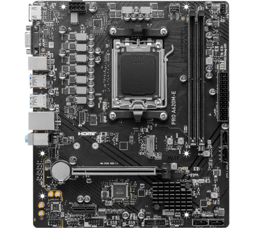 Материнская плата MSI PRO A620M-E