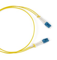Патч-корд волоконно-оптический (шнур) Hyperline FC-D2-9-LC/AR-LC/UR-H-2M-LSZH-YL