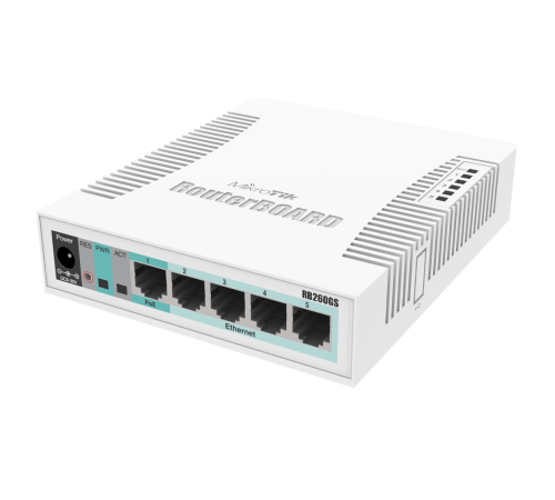 Коммутатор MikroTik RB260GS CSS106-5G-1S