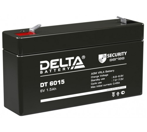Аккумулятор Delta DT 6015
