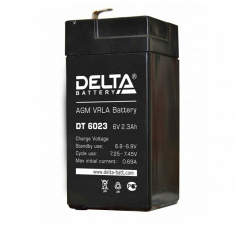 Аккумулятор Delta DT 6023