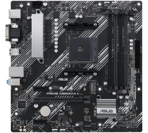 Материнская плата Asus PRIME A520M-A II/CSM (990MB17H0-M0EAYC)