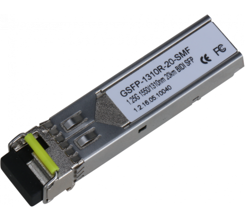 Трансивер Dahua DH-GSFP-1310R-20-SMF
