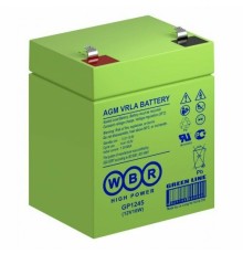 Аккумулятор WBR 12V 16Вт/Эл (GP1245 (12V16W))