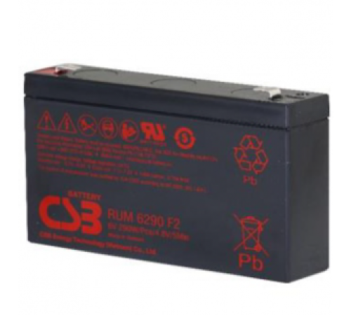 Аккумулятор CSB 6V 290Вт/Эл (RUM6290 F2)