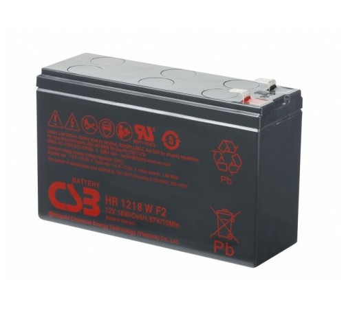 Аккумулятор CSB 12V 18Вт/Эл (HR1218W F2)