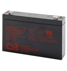 Аккумулятор CSB 6V 34Вт/Эл (HRL634W F2 FR)