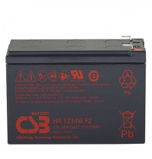 Аккумулятор CSB 12V 34Вт/Эл (HR1234W F2)