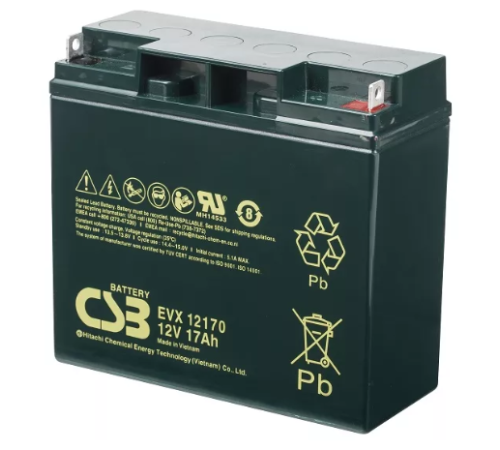 Аккумулятор CSB 12V 17Ah (EVX12170 B3)