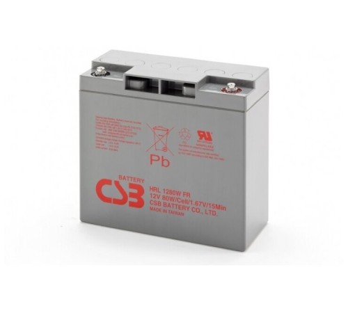 Аккумулятор CSB 12V 80Вт/Эл (HRL1280W FR)