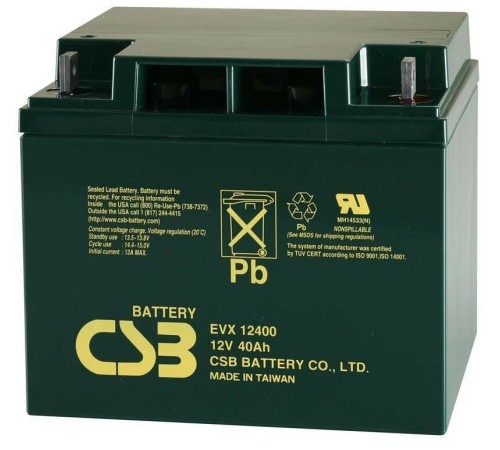 Аккумулятор CSB 12V 40Ah (EVX12400)