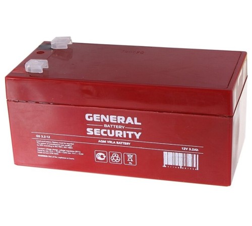 Аккумулятор General Security 12V 3,2Ah (GS3.2-12)