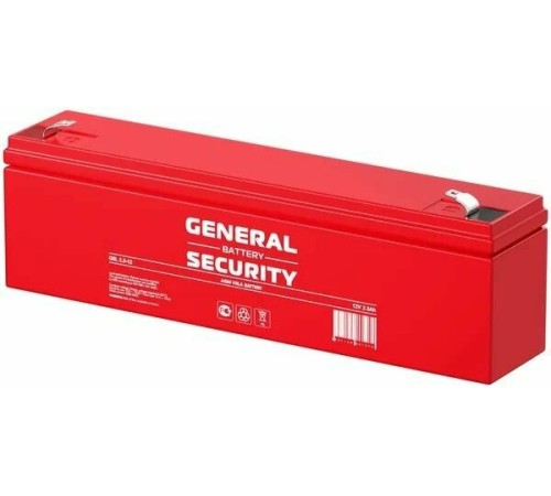 Аккумулятор General Security 12V 2,2Ah (GS2.3-12)