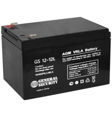 Аккумулятор General Security 12V 12Ah (GS12-12L)