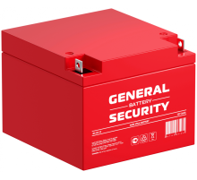 Аккумулятор General Security 12V 26Ah (GS26-12)