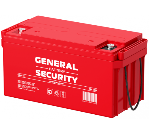 Аккумулятор General Security 12V 65Ah (GS65-12)