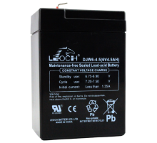 Аккумулятор Leoch 6V 4,5Ah (DJW6-4.5)
