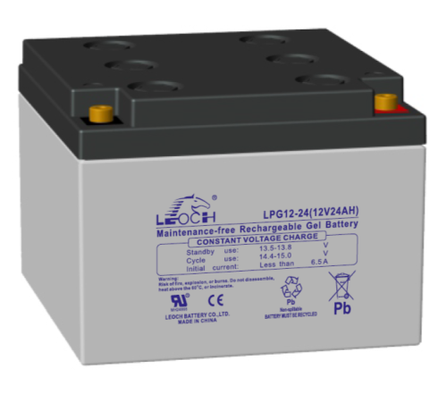 Аккумулятор Leoch 12V 24Ah (LPG12-24)