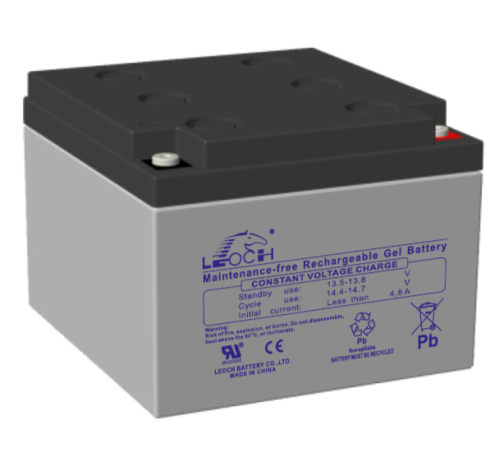 Аккумулятор Leoch 12V 24Ah (LPCG12-24)