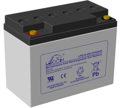 Аккумулятор Leoch 12V 45Ah (LPG12-45)