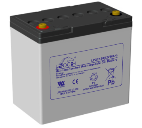 Аккумулятор Leoch 12V 50Ah (LPCG12-50)